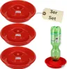 3er Set Tränkeschale für PET Flasche Kleintiertränke Produktbild-Vorschau 1