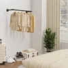 IndustriëLe buis kledingstangen - 80 cm - Kledingstandaard Productafbeelding-voorbeeld 5