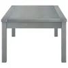 Couchtisch 100x50x33 cm Grau Massivholz Akazie Produktbild-Vorschau 3