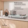 Plynová varná doska Klarstein Barzona, 2 horáky z Náhľad obrázku produktu 5