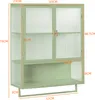 okwish Wandschrank  Badschrank   Hängeschrank  mit offenem Produktbild-Vorschau 8