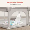 Kojec dla dzieci Teddle, kojec dla dzieci z 50 piłkami do Podgląd zdjęcia produktu 7