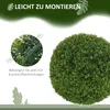 HOMCOM 2er Set künstliche Buchsbaumkugel 40 cm Kunstpflanze Produktbild-Vorschau 5