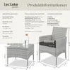 tectake® Rattanset Luzern für 2 Personen Produktbild-Vorschau 5