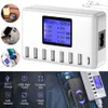 USB Ladegerät, 60W 8Ports USB Ladestation 12A USB C mit LCD Produktbild-Vorschau 8