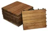 Holzfliesen Set 11 Stück = 1 m² Akazie Modell 01 Produktbild-Vorschau 1