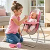 Malplay Pink Flowers Puppenbett Set 3in1, Reisebett für Produktbild-Vorschau 8