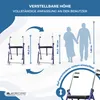 Mobiclinic, Rollator, Emérita, Rollator pieghevole e Anteprima dell’immagine prodotto 3