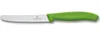 Lot De 2 Couteaux De Table Ou à Tomate 10 Cm Vert - Voir les images du produit 1