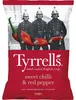 Tyrrells Handcooked Sweet Chilli Chips glutenfrei vegan Podgląd zdjęcia produktu 1