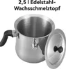 2,5L Milch- und Wachstopf mit Deckel, Edelstahl-Doppelwand, Produktbild-Vorschau 7
