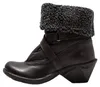 Art Stiefeletten Damen 1215 GRASS WAXED-NYLON BLACK/ OTEIZA Produktbild-Vorschau 1