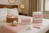 Betz 12er Handtuch-Set PALERMO 100% Baumwolle  Farbe: rose Produktbild-Vorschau 2