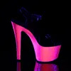 SKY-309UVLG Damen Sandale von Pleaser, Schwarz EU 39, US 9 Produktbild-Vorschau 5