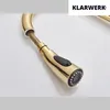 KLARWERK® NAVIS | Edelstahl ausziehbare Küchenarmatur Gold Produktbild-Vorschau 5