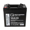 Q-Batteries 12LS-55 / 12V - 55Ah batteria al piombo acido Anteprima dell’immagine prodotto 3