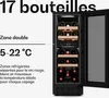 Chladnička na víno Klarstein Velaire 2 zóny - 17 lahví, Náhled obrázku produktu 10