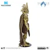 A side profile of a King Kordax action figure from Aquaman and the Lost Kingdom, displayed on a white background with logos and text. Voir les images du produit