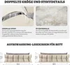 Rückenkissen Doppelschicht, Rückenstütze für Bett, Produktbild-Vorschau 4