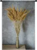 MuchoWow® Wandteppich Wandbehang Getrocknete Blumen - Vase Produktbild-Vorschau 1