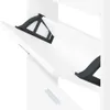 vidaXL Szafka na buty biała 59x17x108 cm Materiał Podgląd zdjęcia produktu 21