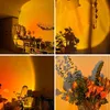Sonnenuntergangslampe, LED-Sonnenuntergangslicht, 16 Farben Produktbild-Vorschau 5