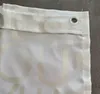 Spirella Creamy Silver Duschvorhang 180x200 Textil Weiß Produktbild-Vorschau 4