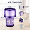 HEPA Filter für Dyson V12, V12 Ersatzfilter, Filter für Produktbild-Vorschau 7