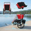 AIYAPLAY 2 in 1 Fahrradanhänger & Buggy 2-Sitzer Fahrrad Produktbild-Vorschau 3