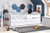 Letto per bambini LUK-BAR 70 x 140 cm con materasso e Anteprima dell’immagine prodotto 2
