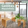 holz4home® Massivholzbank XL I Sitzbank aus Eiche mit Produktbild-Vorschau 6