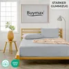 Buymax 2er Pack Kissenbezug Kissenhülle 50x50 cm Jersey Uni Produktbild-Vorschau 2