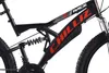 CHILLIZ Mountainbike Fully 26 Zoll MAG.01 schwarz-rot Produktbild-Vorschau 2
