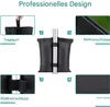 A collage of images showing the features and details of sandbags for a pavilion stand. Produktbild-Vorschau