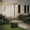 Outsunny Solarleuchte Gartenlicht 3-köpfige Lampe mit Produktbild-Vorschau 8