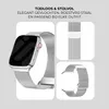 Strap-it Apple Watch Armband Milanese (Silber) Produktbild-Vorschau 3
