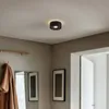Arcchio LED-Deckenlampe Rotari, Ø 12 cm, up & down, schwarz Produktbild-Vorschau 3