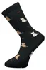 Damen Thermo Alpaka-Woll-Socken mit Katzenmotiv im 3er Pack Produktbild-Vorschau 4