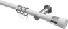Interdeco Gardinenstange / Vorhangstange Weiß / Chrom, Typ Produktbild-Vorschau 1