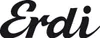 The image shows the brand name 'Erdi' in a stylized font. Voir les images du produit