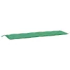 vidaXL Coussins de banc de jardin 2 pcs. Vert 200x50x7 cm Voir les images du produit 4