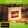Elektrokamin 2000W, Realistischer 3D Flammeneffekt Produktbild-Vorschau 3