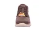 A single brown Skechers boot is shown from the front against a white background. Náhled obrázku produktu