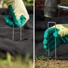com-four® 50x Erdanker 150x30x3mm aus beschichtetem Stahl - Produktbild-Vorschau 2