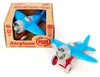 GREENTOYS Sport-Flugzeug mit blauen Tragflächen Produktbild-Vorschau 3