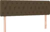 The Living Store Boxspringbett mit Matratze Dunkelbraun Produktbild-Vorschau 5