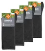 NUR DIE Herren Freizeitsocken Bambus Komfortbund 8-Pack Produktbild-Vorschau 1