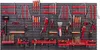 botle, Werkzeug-Wandregal, 158x78 cm, Werkzeughalterungen, Produktbild-Vorschau 3