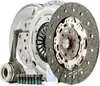 A clutch kit for a vehicle, including the clutch disc, pressure plate, and release bearing. Produktbild-Vorschau