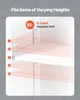 VEVOR Badezimmerschrank Badschrank 3-stufig aus Holz mit 2 Produktbild-Vorschau 4